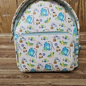 Disney Danielle Nicole Pixar Characters Mini Backpack